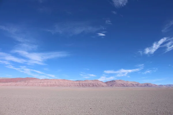 Unglaubliche Vulkan Und Wüstenlandschaft Der Argentinischen Puna — Stockfoto