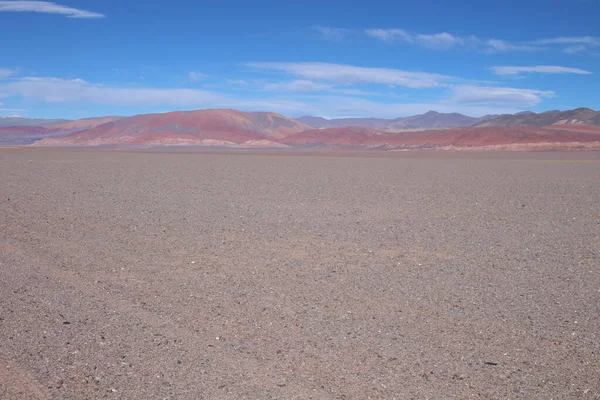 Unglaubliche Vulkan Und Wüstenlandschaft Der Argentinischen Puna — Stockfoto