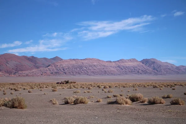 Incredible Volcanic Desert Landscape Argentine Puna — Stockfoto