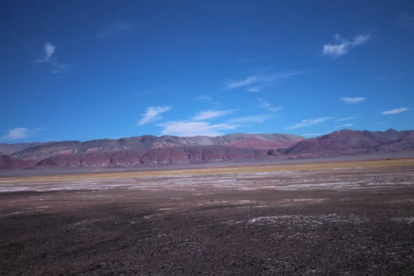 Arjantin Puna 'nın inanılmaz volkanik ve çöl manzarası