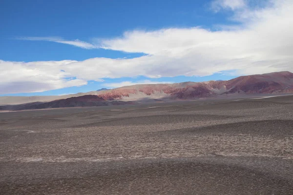 Paisagem Vulcânica Desértica Incrível Puna Argentino — Fotografia de Stock