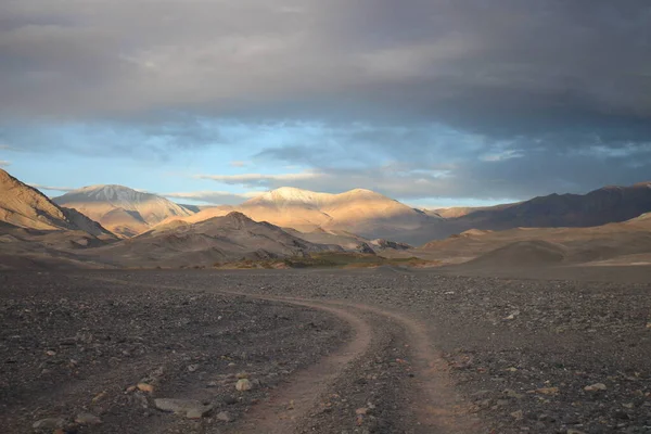 Incredible Volcanic Desert Landscape Argentine Puna — 스톡 사진