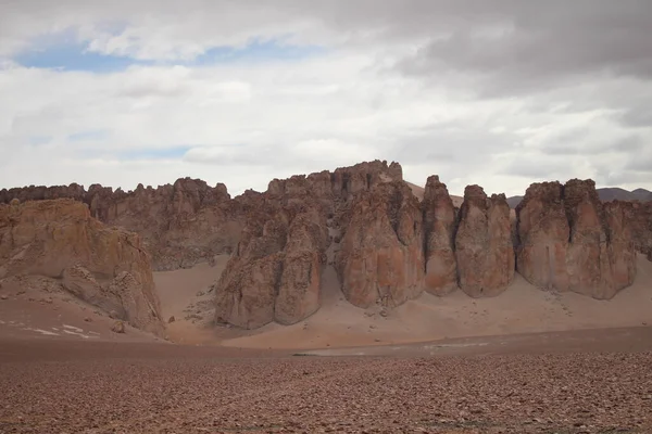 Arjantin Puna 'nın inanılmaz volkanik ve çöl manzarası