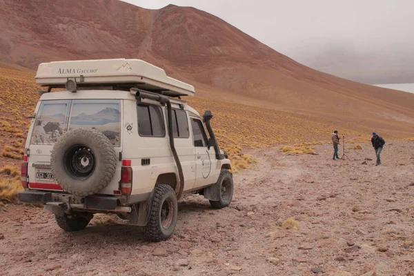 Arjantin Puna 'nın inanılmaz volkanik ve çöl manzarası