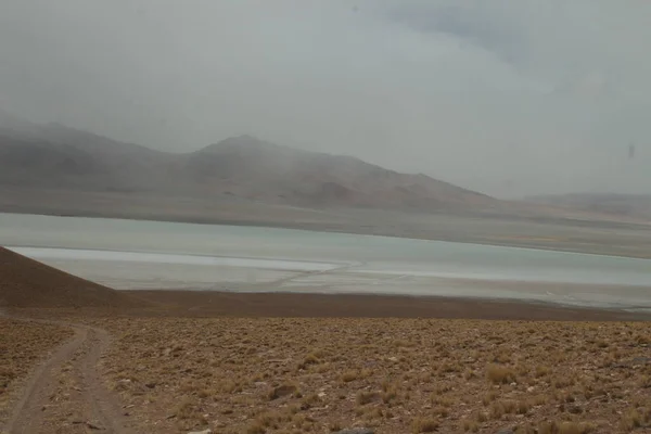 Incredible Volcanic Desert Landscape Argentine Puna — стоковое фото