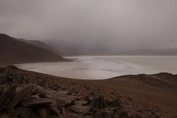 Incredible Volcanic Desert Landscape Argentine Puna — ストック写真