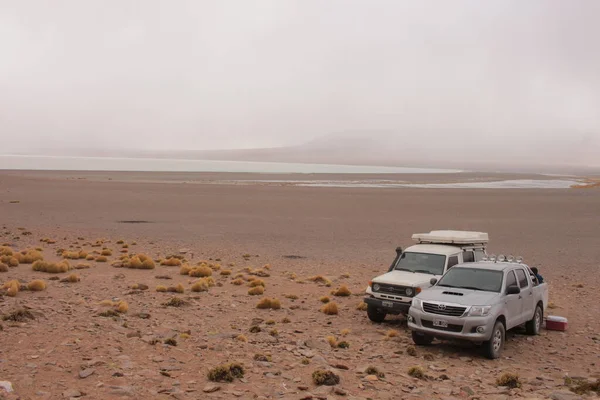 Arjantin Puna 'nın inanılmaz volkanik ve çöl manzarası