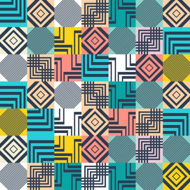  Geometrik arkaplan tasarımı. Renkçi tarzda yeni şekiller, sarı, mavi, krem, pembe. Fiş, Poster, Sinek ve Bayrak Tasarımları, Geometrik Duvar Kağıdı, Tekstil, Baskı, Kapak İçin Kullanışlı