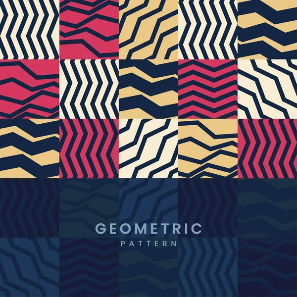 Text Auf Geometrischen Mustern Abstrakte Illustration Grafische Textur Wallpaper Modernen — Stockvektor