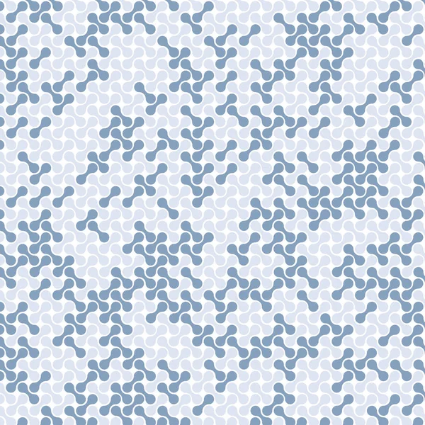 Weiß Und Blau Abstrakte Metaballs Texturen Auf Weißem Hintergrund Mit — Stockvektor