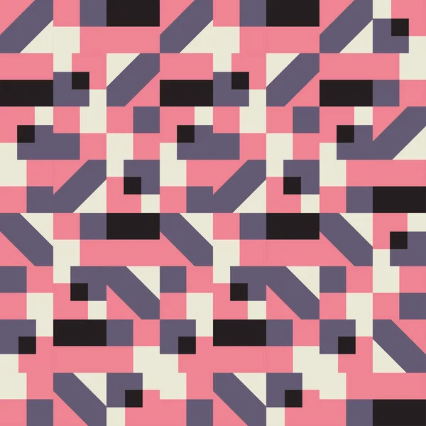 Forma Geométrica Patrón Vectorial Abstracto Con Texto Simple Paleta Colores — Archivo Imágenes Vectoriales