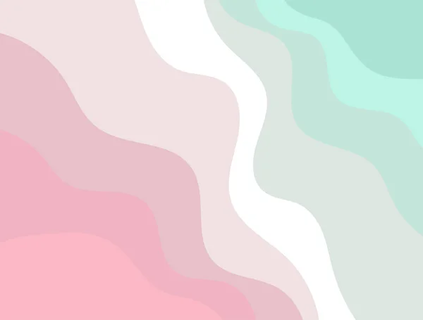 Abstrait Rose Bleu Pastel Couleur Fond Design — Image vectorielle