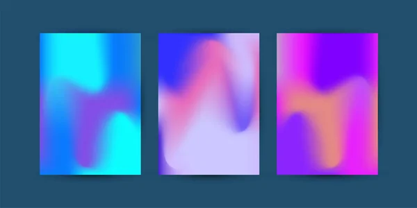 Groups Colorful Abstract Gradient Wallpaper Design Dark Background Colorful Gradient — Image vectorielle