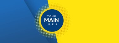 NICE Abstract background design in vector. Yellow and blue hipster futuristic graphic. with Yellow background used in texture design, bright poster, banner yellow and blue background
