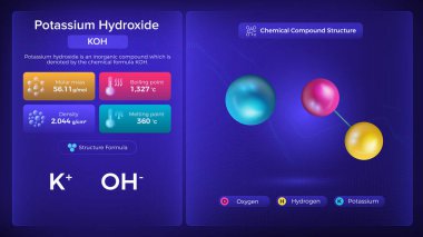 Potasyum Hidroksit Özellikleri ve Kimyasal Bileşik Yapısı