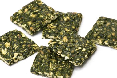 the Great Immunity Booster Chikki - Beyaz arka planda izole edilmiş