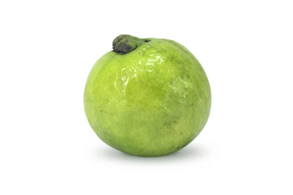 Guava Frutta Isolata Sfondo Bianco — Foto Stock