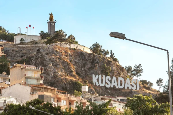 Kusadasi Türkei Juni 2021 Das Ist Der Sevda Hügel Mit — Stockfoto