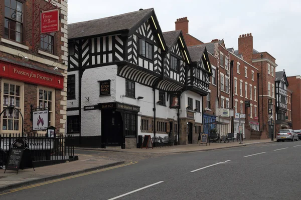 Chester Great Britain September 2014 One Streets Old Medieval Town — Stock Photo, Image