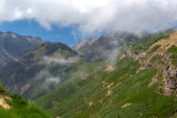 Madeira Portugália August 2021 Kilátás Nyílik Óceán Partján Sziget Magas — Stock Fotó