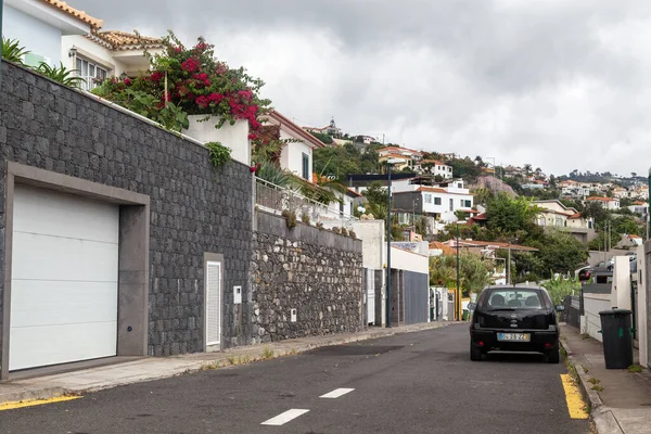 Funchal Portugal Agosto 2021 Esta Una Las Calles Las Antiguas — Foto de Stock