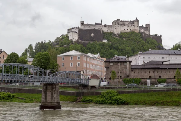 Salzburg Oostenrijk Mei 2019 Dit Het Kasteel Van Salzburger Aartsbisschoppen — Stockfoto