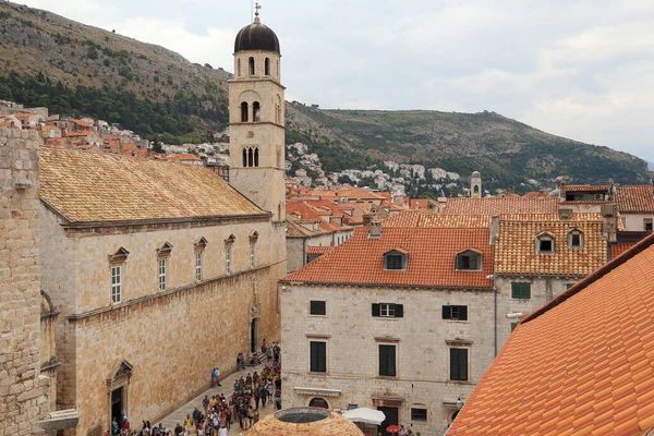 Dubrovnik Croatia September 2016 Building Medieval Church Franciscan Friars Minor — Stock Photo, Image