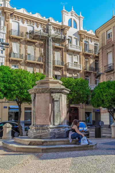 Murcia Spanje Mei 2017 Dit Een Kruis Ter Nagedachtenis Aan — Stockfoto