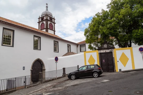 Funchal Portugal August 2021 Entrance Historic Saint Clara Convent 16Th — Stockfoto