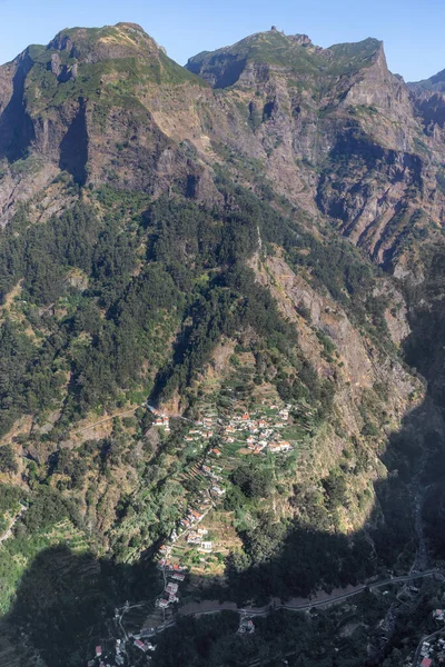 Madeira Island Portugal August 2021 Small Village Mountainous Part Island — Stock Photo, Image