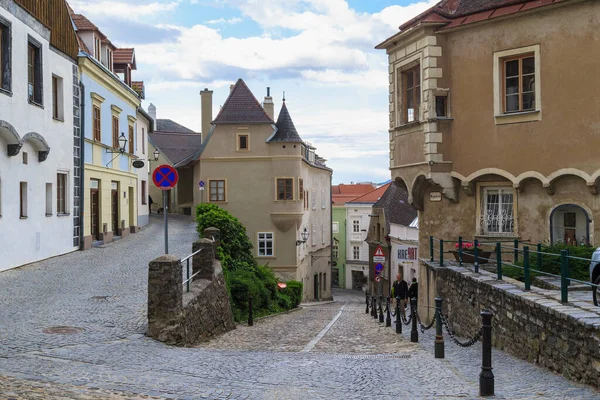 Krems Der Danube Austria May 2019 Well Groomed Medieval Streets — Stock Photo, Image