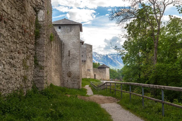 Salzburg Austria Maggio 2019 Queste Sono Mura Torri Dell Bastione — Foto Stock