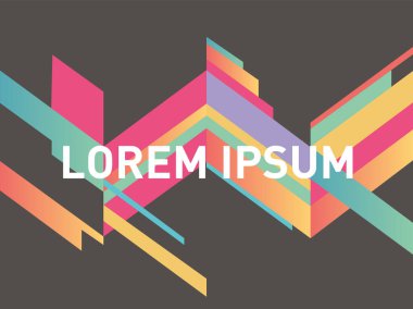Minimum dinamik arka plan tasarımı. Geometrik yarım ton gradyan vektör çizimi.