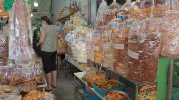 Sri Racha Chonburi Таїланд Червня 2022 Туристичний Магазин Подарунків Їжі — стокове відео