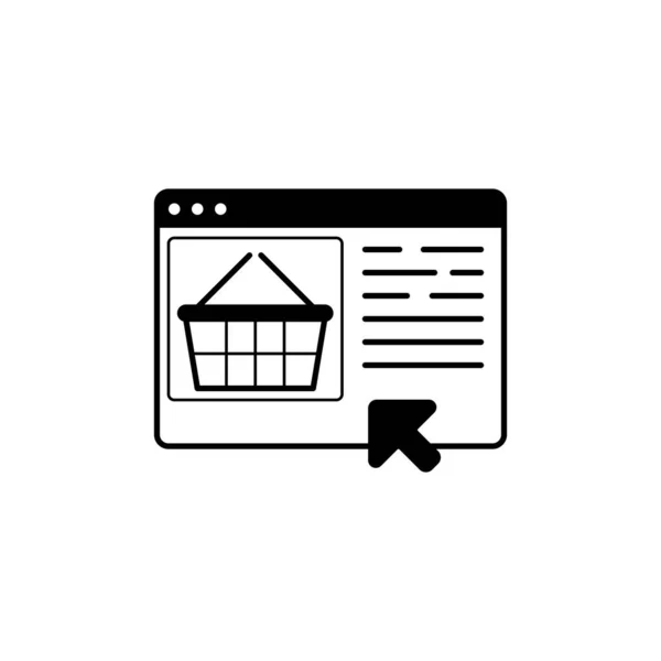 Buy Online Buy Discount Limited Time Online Store Vector Illustration — Vector de stock