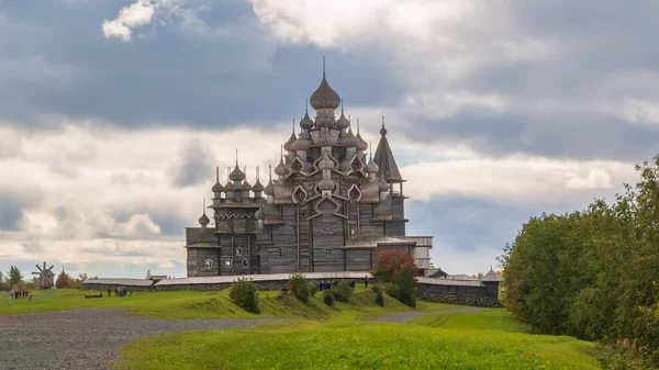 Das Kizhi Museum Ist Eines Der Größten Freilichtmuseen Russlands Mit — Stockfoto