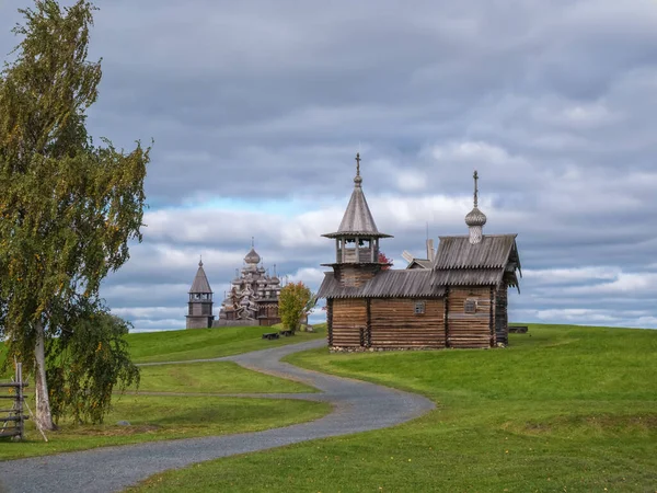 Kizhi Russland September 2021 Die Kapelle Auf Der Insel Kizhi — Stockfoto