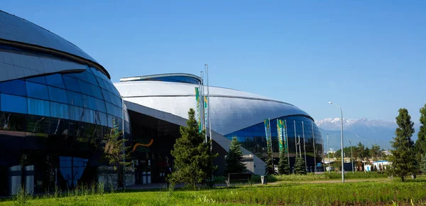 Kazakistan Almaty Şehrindeki Buz Sarayı Halyk Arena — Stok fotoğraf