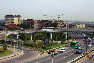 Almaty Halka Yolu, Kazakistan Cumhuriyeti.