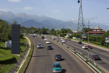 Almaty Halka Yolu, Kazakistan Cumhuriyeti.