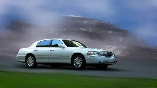 Car Motion Blurred Background — Fotografia de Stock
