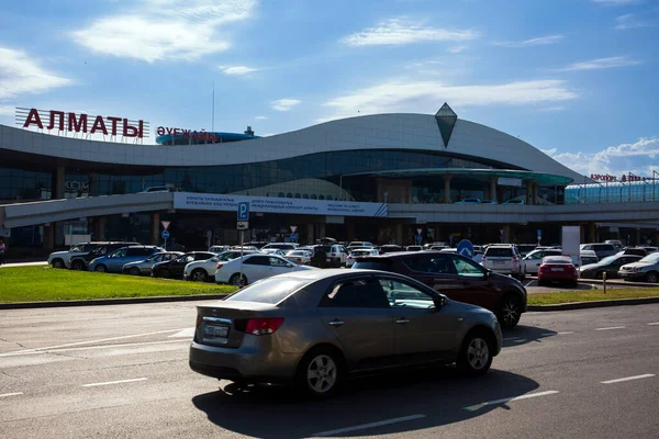 Aeropuerto Almaty República Kazajstán — Foto de Stock