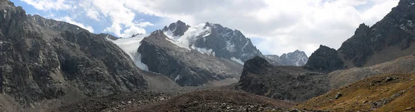 Landscape Mountains City Almaty Republic Kazakhstan — стоковое фото