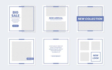 Slaytlar Düzenlenebilir Mimalist Sosyal Medya Mor Posta Şablonu. Kişisel & iş için. Herkes bu tasarımı kolaylıkla kullanabilir. Basit, zarif ve modern. Promosyon web afişi. Vektör İllüstrasyonu