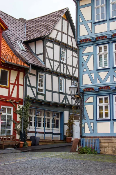 Город Бад Сооден Долине Верра Германии — стоковое фото
