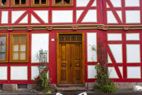 Maison Pittoresque Witzenhausen Dans Vallée Werra Allemagne Hesse — Photo