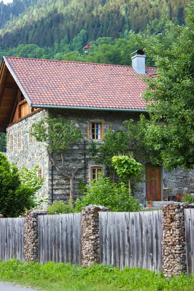 Traditional Stone House Alpine Village Doelsach East Tyrol Austria — ストック写真