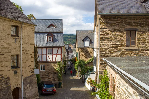 Beilstein Tyskland September 2022 Historisk Längs Floden Mosel Med Gamla — Stockfoto