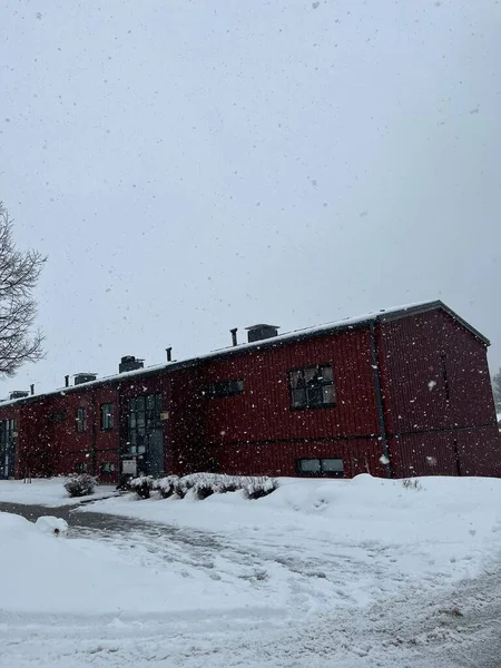 Finlandiya 'da bulutlu bir gün