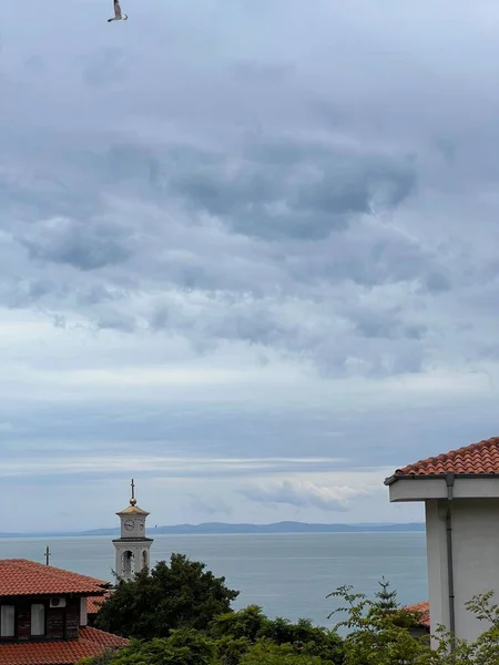 flight over the bell tower